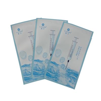 China Easy Peel Skin Care Packaging Printing Package Sealed Personal Care Women Facial Mask Packaging Bag for sale