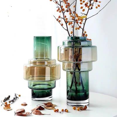 China 2022 Modern Unique Luxury Home Decor Glasses And Vases Crystal Vases For Flowers Tall for sale