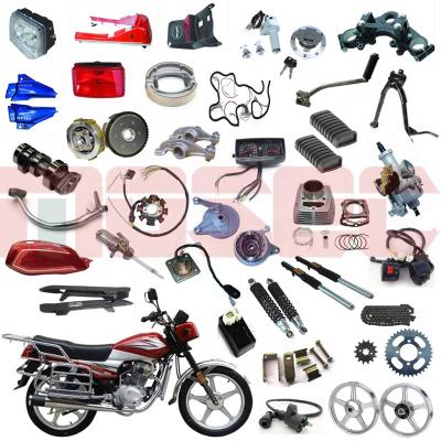 China Stainless/metal/plastic/other plastic WY125 125CC motorcycle spare parts engine cylinder kits body cover for sale