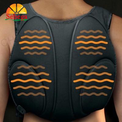 China Body Heating Mat Vest Back Pads Support Massage Pad for sale