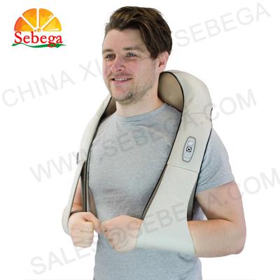 China Infrared Body Heating Function Shiatsu Relaxer Shoulder Massager Belt for sale