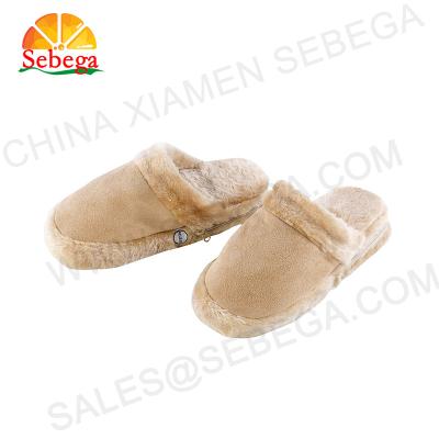 China Foot High Quality Battery Powered Vibration Motors Winter Warming Slippers for sale