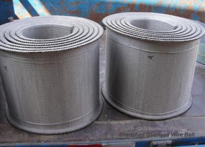 China Stainless Steel Furnace Conveyor Belt Compound Weave For Tunnel Custom Design for sale