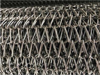 China Custom Wire Mesh Food Conveyor Belt Heat Resistant Abrasion Resistant for sale