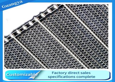 China Food Freezer JIS 50m Length Wire Mesh Conveyor Belt SUS304 for sale