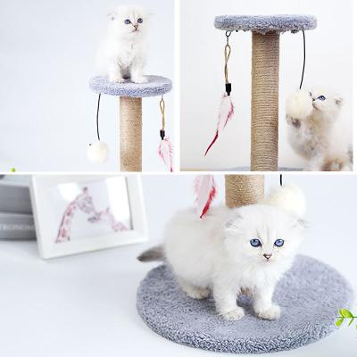 China Wholesale Stored Pet Shop Products Treehouse Tower with Scratcher Toys Climbing Cat Tree for sale