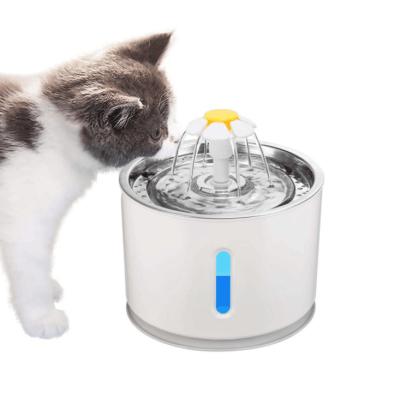 China Automatic Automatic Stainless Steel Drinking Fountain Smart Plastic Dog Cat Feeder For Multiple Pets for sale