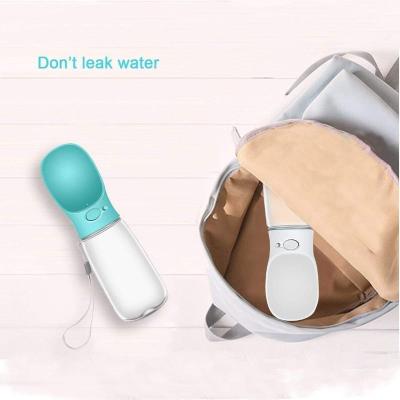 China Wholesale Auto Leak Proof Food Grade Factory Portable Pet Travel Dog Water Bottle for sale