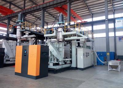 China 3 Layers Plastic Hdpe Blow Moulding Machine 500kg / H Plasticizing Capacity With Screw for sale