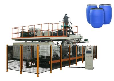 China Double / Single Stage Blow Molding Machine , 30 - 100L Chemical Drum Making Machine for sale