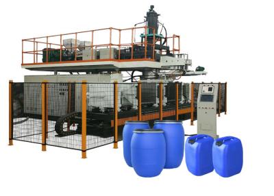 China 30L Plastic Jerry Can Extrusion Automatic Blow Moulding Machine 6 * 3.5 * 3m Size for sale