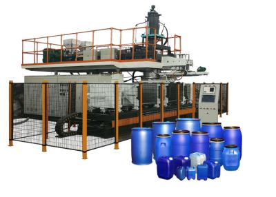 China Sondern Sie/Doppelt-Stations-automatische Blasen-Maschine für Benzinkanister 30L aus zu verkaufen