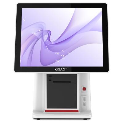 China Manufacturer 15 POS Dual Screen Hot Sale All In One 15 Inch POS Systems for sale