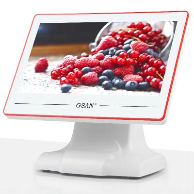 China 15.6” Wide Screen Factory Price J4125 PC POS Systems For Restaurant 32G/64G/128G SSD for sale