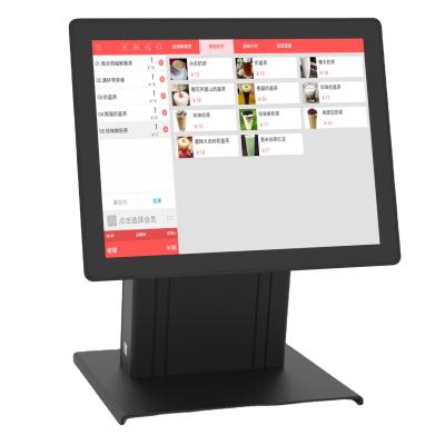 China Hot Selling 15 Inch Single Screen POS Manufacturer All In One 15 Inch POS Systems for sale