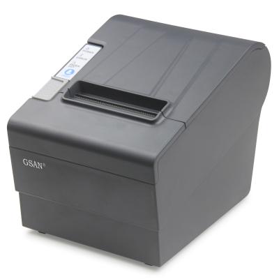 China Black And White Pos USB Interface 80mm Thermal Receipt Printer With Auto-Cutter for sale