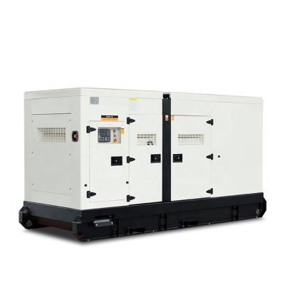 China Weichai engine water cooled diesel generator silenced 375kva 300kw with strong stamford KDE-375T brushless motor power plant for sale