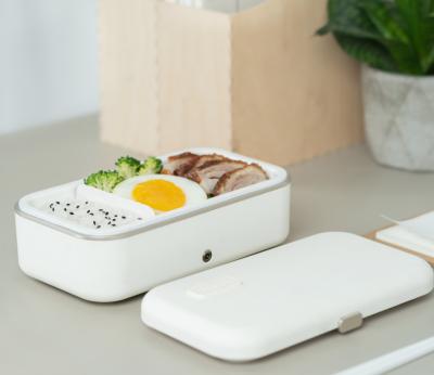 China Portable Ceramic Coating Lunch Box Bento Meal Heater Food Warmer BOX for sale