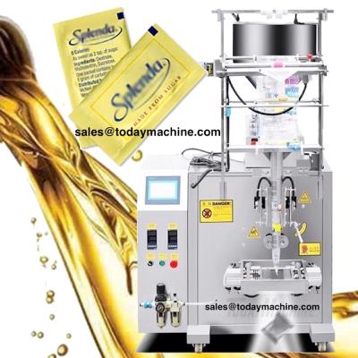 China APPAREL vffs automatic small vertical sachet pate ketchup liquid packet packing machine for sale