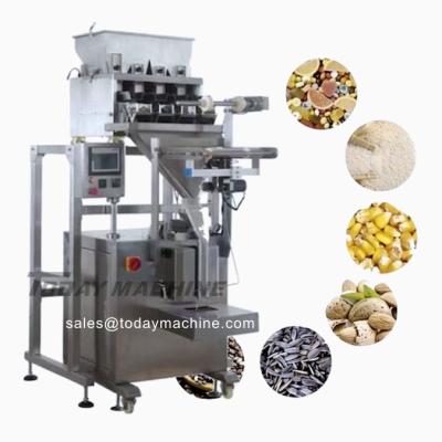 China Automatic CLOTHING Solid And Pellet Doypack Packaging Machine With Multi Head Weigher for sale