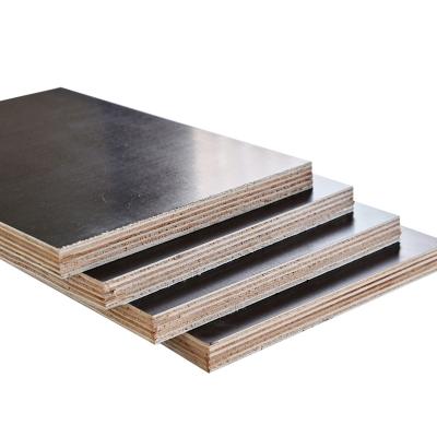 China Smooth Surface 5X12 3Mm 8Mm 12MM 18Mm Custom Film Faced Waterproof Marine Plywood Board for sale