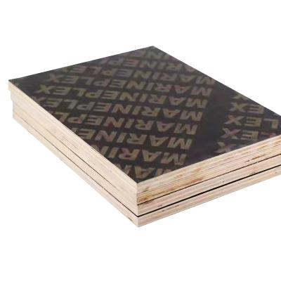 China Custom 5X12 Smooth Surface 3Mm 8Mm 18Mm Marine Plywood Board Waterproof Film Faced Shuttering for sale