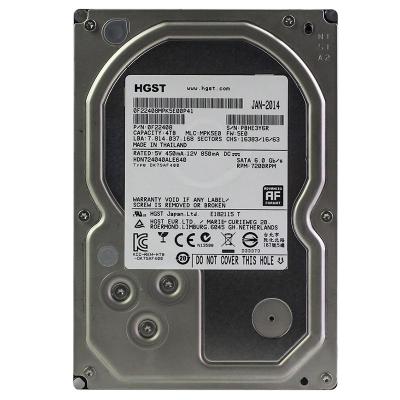 China Original Server HGST 4TB Hard Drive HDD 7200rpm 64MB Cache SATA III 3.5