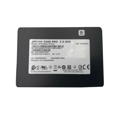 China 1.92TB 5300 SSD SATA 3 Server 6G Data Center Data Center SSD 2.5