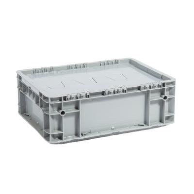 China Mesh Factory Price Stacking Moving Plastic Transport Turnover Logistic Box for sale