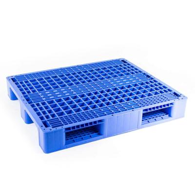 China 1200*1000*170mm Single Faced Stackable Reversible Plastic Pallet Heavy Duty HDPE Large Grid for sale