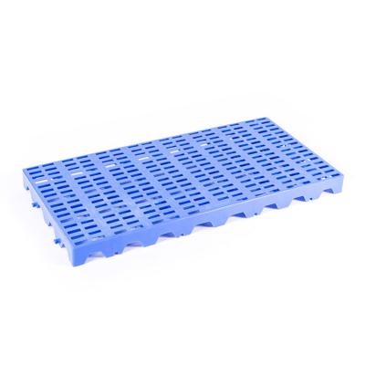 China Wholesale 1000*500*70mm Durable Single Faced Euro Heavy Duty Plastic Pallet for sale