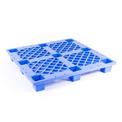 China Durable Warehouse Pallet Rack Heavy Duty HDPE Single Faced Stackable Stacking Hygienic Plastic Pallet for Food and Transportation for sale