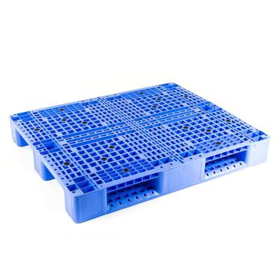 China 1200*1000*155mm Heavy Duty Plastic Pallet Warehouse Single Faced Reusable Plastic Pallet for sale