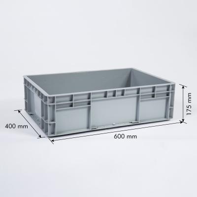 China Mesh Wholesale Industrial Logistic Transportation Plastic Storage Crate Eu Box for sale