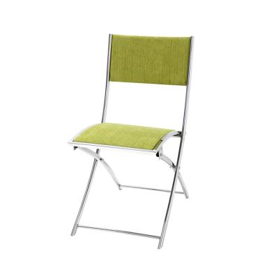 China Green PU Contemporary High Quality Living Room Tables Used Dining Chair With Handle for sale