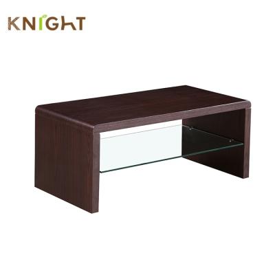 China Easy to clean high gloss black tabletop black and white high gloss coffee table for sale