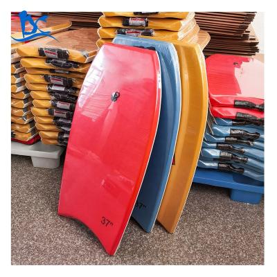 China Customized Unisex Shape Bodyboard EPS Foam Body Board With Surfing Leash for sale