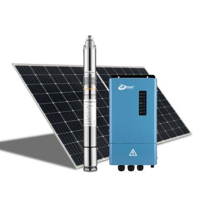 China 48V 500W Solar Screw Pump DC Home Solar Pumps Affordable Solar Pumps Solar Borehole Pumps Hober Brand for sale