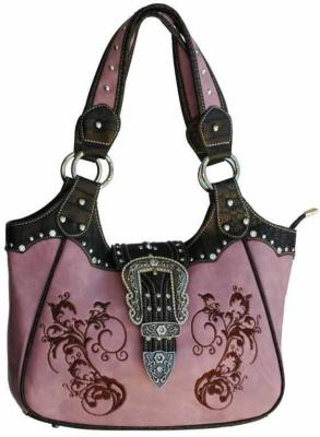 China 2014 cowgirl western 3-set buckles crystal handbags factory for sale