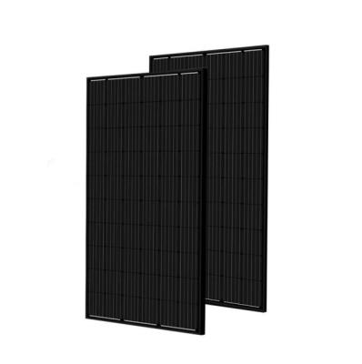 China High Efficiency 400 410 415W Mono Generation Solar Powered All Black Solar Panel for sale