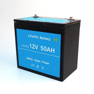 China Home appliances high energy density lithium ion solar power storage system battery 12v 50ah lithium ion battery for sale