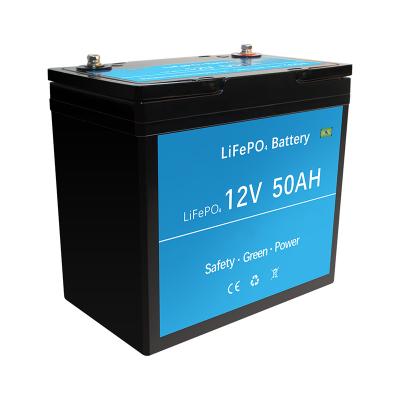 China Home Appliance High Energy Density Lithium Ion Battery 50ah 12v Solar Deep Cycle Lithium Ion Batteries for sale