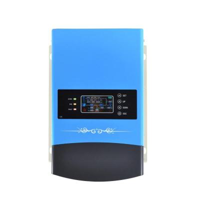 China Solar power system 6kw pure sine wave off grid inverter 24V 48V 96V mppt solar inverter 6000W for solar system use for sale