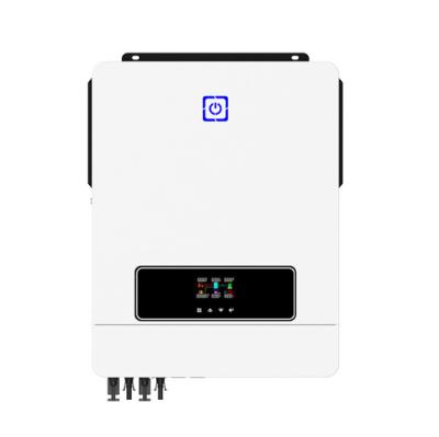 China Solar Power System On Off Grid Inverter 7000w DC To AC Hybrid Inverter Cheap Price 8kw 10kw Hybrid Off Grid Solar System Power Inverter for sale