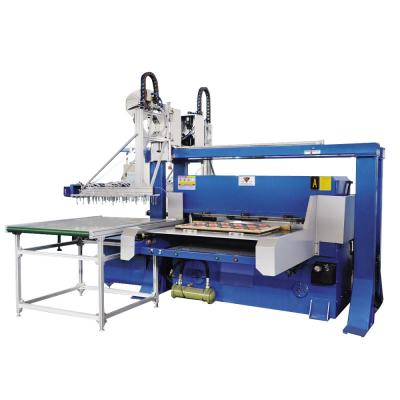 China Foam / Paper / Rubber Hydraulic Four-pillars Die Plastic Packaging Products Cutting Press for sale