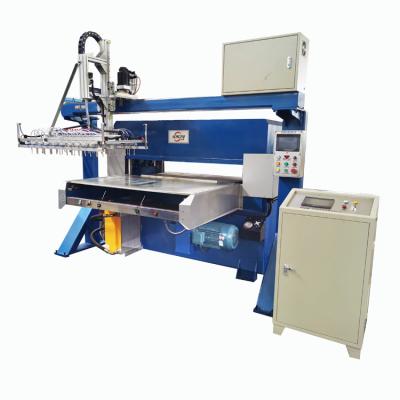 China Automatic Plastic Cake Bowl Plastic Moon Cutter Press Cutting Machine With Robot for sale