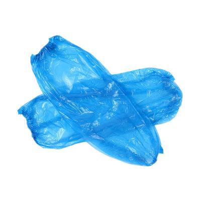 China Restaurant Wholesale Price PE Plastic Oversleeve Disposable Waterproof Protective Protective Cover for sale