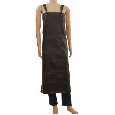 China Factory Price Thick Black Oilproof Rubber Cleaning Apron For Industry for sale