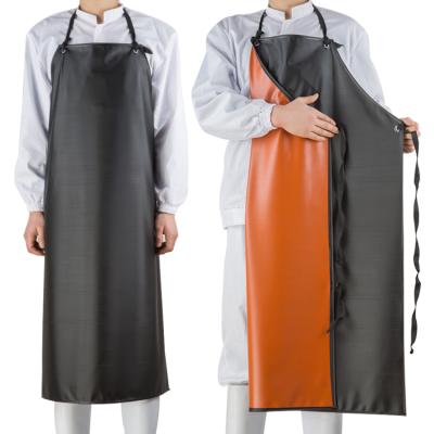 China Wholesale Cheap PVC/vinyl Chemical Resistant Oil Resistant Waterproof Cleaning Apron for sale