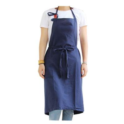 China Florist dessert shop designer cafe restaurant sleeveless apron cleaning custom logo for sale